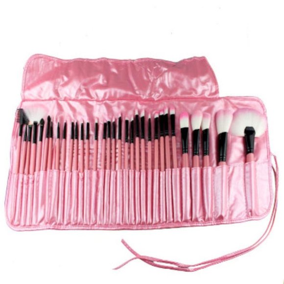 Makeup Brush Set 29pcs Portable Face Foundation Powder Eyeshadow Blusher Lip
